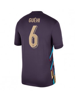 Engleska Marc Guehi #6 Gostujuci Dres EP 2024 Kratak Rukavima Engleska Marc Guehi #6 Gostujuci Dres EP 2024 Kratak Rukavima